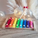 Xylophone bois et métal instrument de musique personnalisé