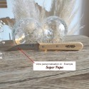 Couteau à légumes Opinel n° 114 gravé sur lame acier inoxydable