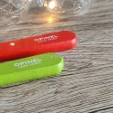Éplucheur de fruits et légumes Opinel n° 115 manche bois rouge vert