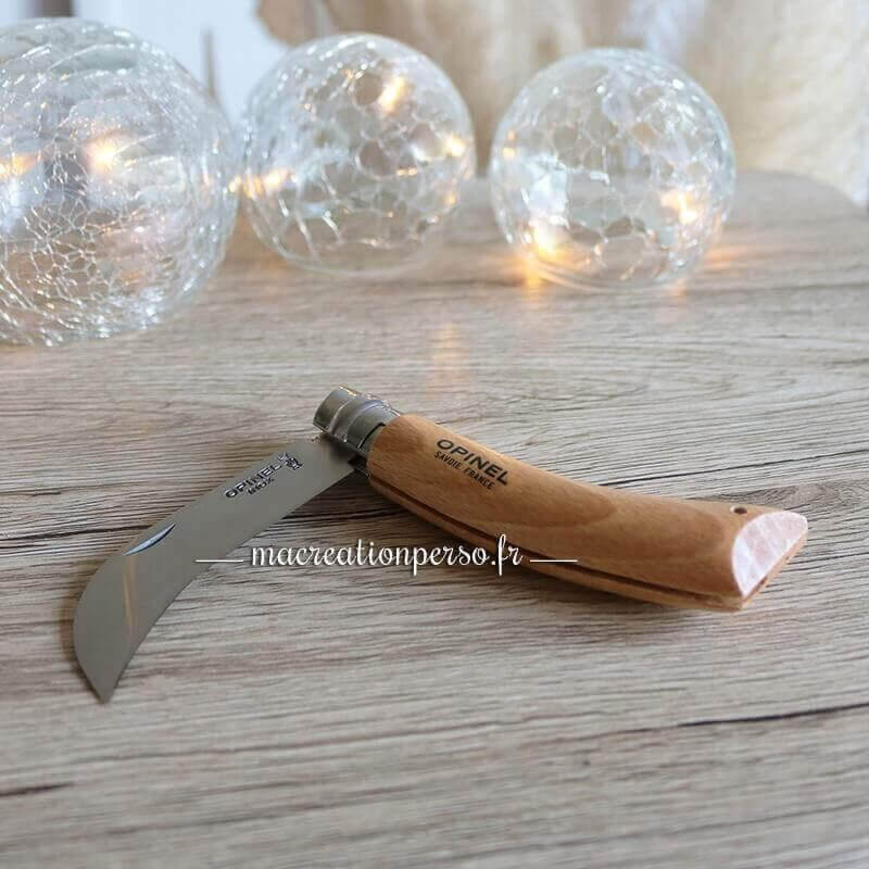 Couteau Pliant Français – Style Opinel Mais Autre Marque – Manche Bois (Occasion)