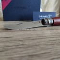 Couteau Opinel padouk n° 8  pliant lame acier inox avec coffret