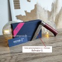Opinel padouk n° 8 couteau personnalisé pliant avec coffret 