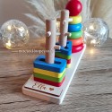 Trieur en bois enfant dès 3 ans jeux éducatif personnalisable