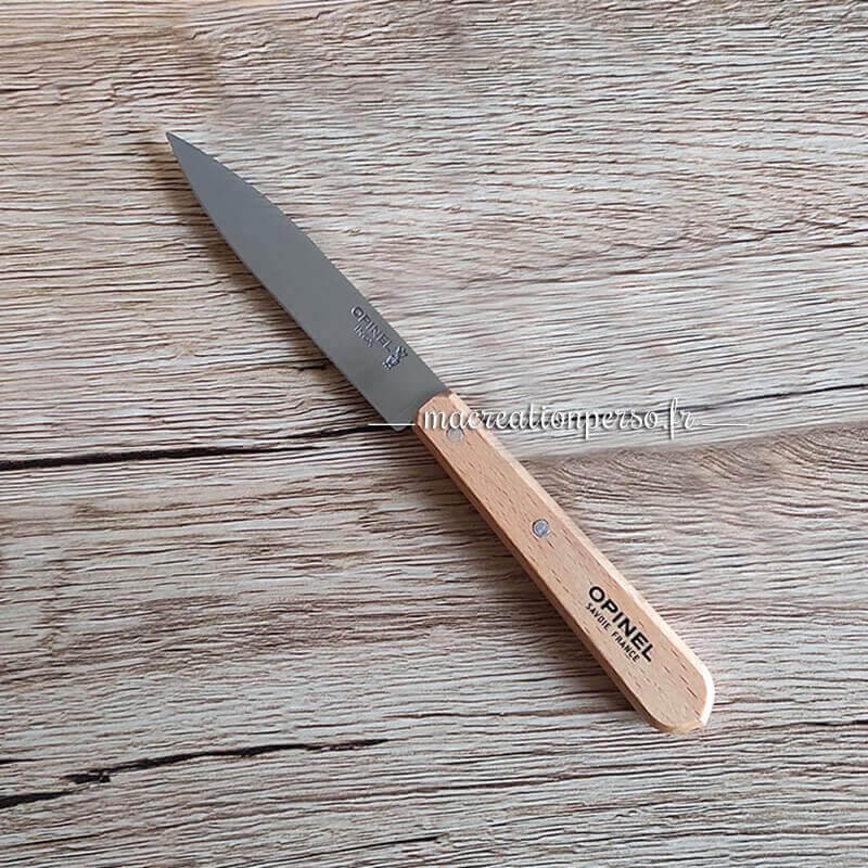 Couteau de cuisine coffret Opinel office n° 112 personnalisable