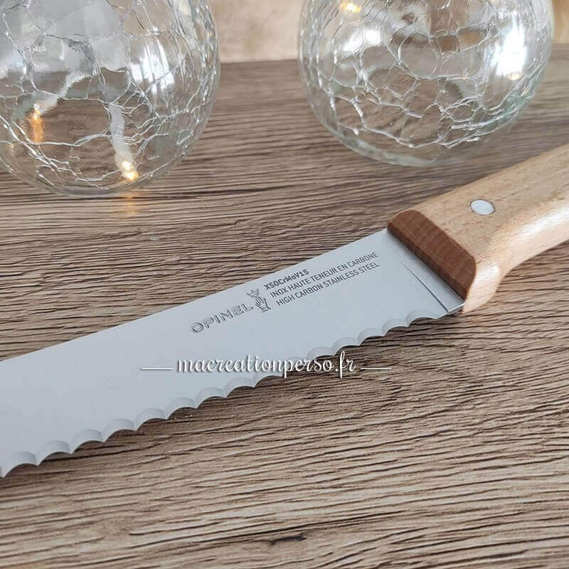 Couteau à pain manche bois Opinel N° 116