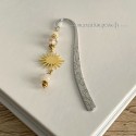 Marque page bijoux de livre poche métal
