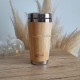 Mug café isotherme bambou personnalisé