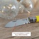 Couteau bricolage Opinel jaune n 9 personnalisé 