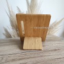 Support de tablette bambou personnalisable sur pied