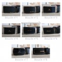 Ceinture homme automatique personnalisable gravée avec boucle noire