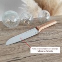 Couteau Japonais Santoku Opinel 119 de cuisine personnalisé