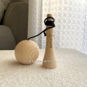 Jeux bilboquet en bois gravé prénom marius