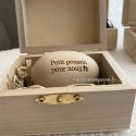 œuf en bois annonce grossesse 