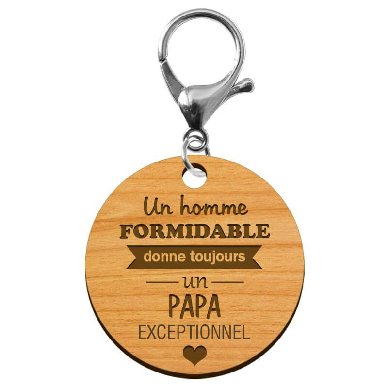 Cadeau papa Porte clés à personnaliser avec prénons papa formidable cadeau fête des pères porte clé papa 