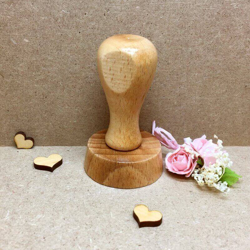 Tampon en bois pour mariage personnalisable