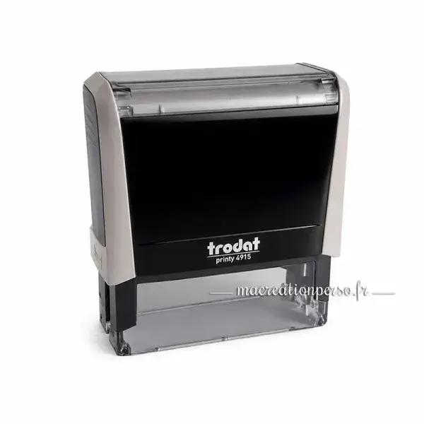 Tampon Trodat Printy 4915 personnalisé grand format 70x25 mm.