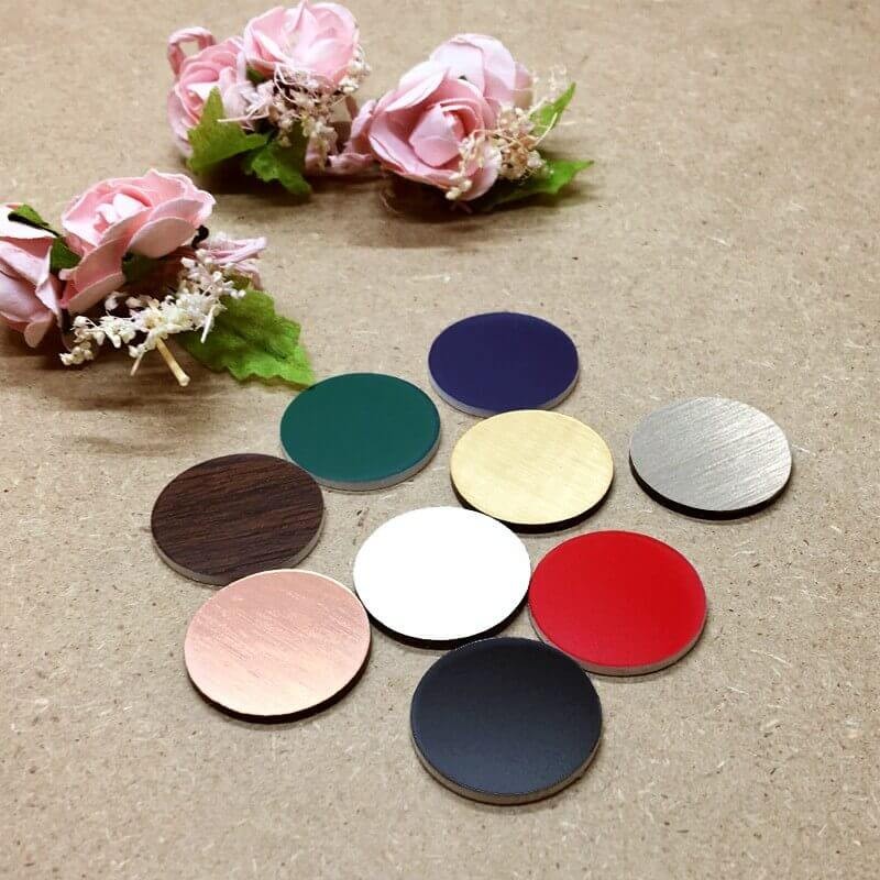 Couleurs disponibles plaque PAS DE PUBLICITÉ merci- 1 LIGNE - 6 x 2 cm