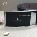 Ceinture automatique Kalewensen noire boucle numéro 4