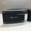 Ceinture automatique Kalewensen noire boucle numéro 5