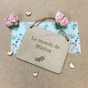 Plaque de porte personnalisée - macreationperso