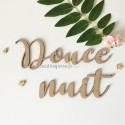 Déco murale en bois made in France personnalisable