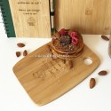 Planche à découper personnalisée en bambou gravé - 3 tailles différentes - Grande moyenne et petite planche apéro