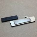 Attache magnétique du Badge en bois pour blouse de pharmacie
