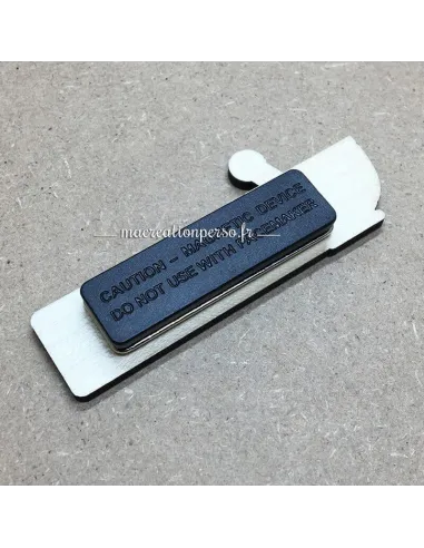 Aimant du Badge en bois personnalisé pour préparateur en pharmacie