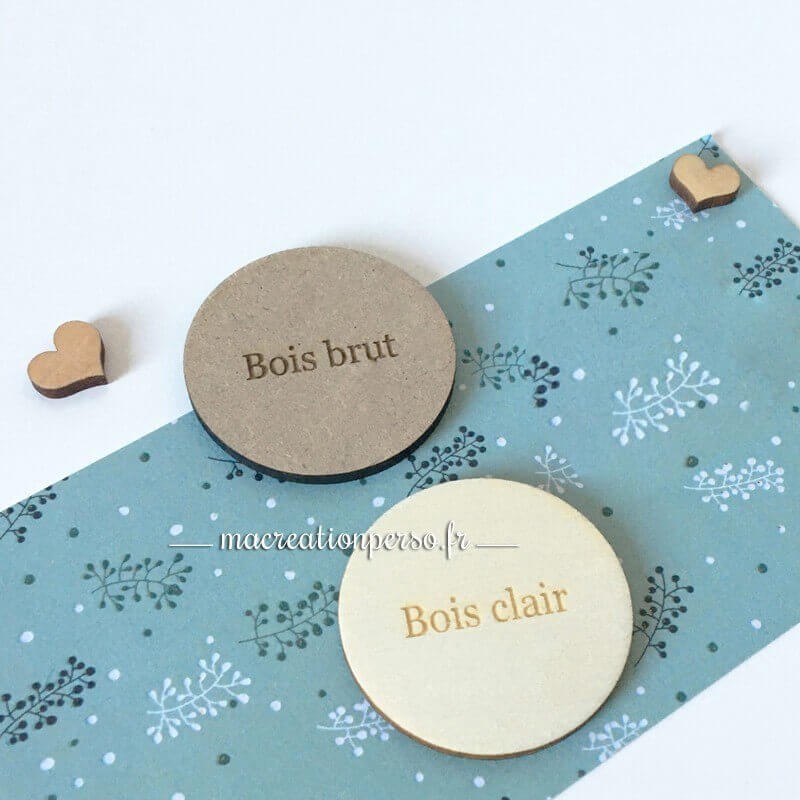 Deux matières aux choix pour l'attrape rêves en bois personnalisé