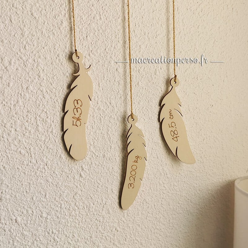 Pumes de l'Attrape rêves en bois gravéés