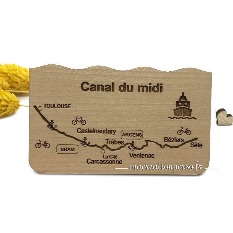 Magnet frigo canal du midi