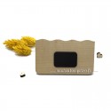 Magnet aimant canal du midi en bois