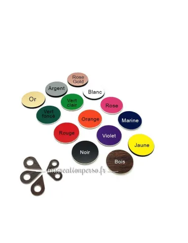 Choix de couleurs plaque de boite aux lettres