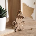 Bonhomme pain d'épice décoration noël personnage personnalisé