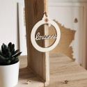 Déco noël suspension bois made in France