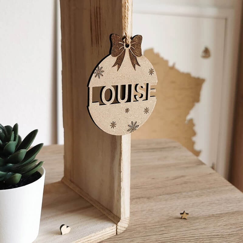 Boule de Noël fabriqué en France