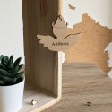 Décoration pour sapin ange originale en bois