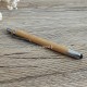 Beau stylo bille personnalisable en bois de bambou
