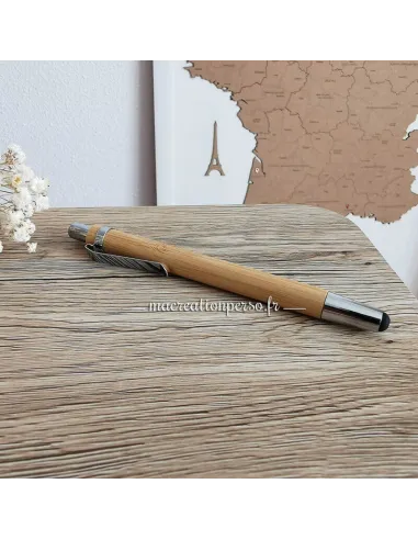 Stylo bois personnalisé pas cher