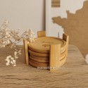 Ensemble sous-verre avec support rangement