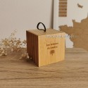 Boite en Bambou gravée avec pictogramme