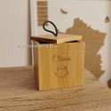 Boîte en Bambou avec couvercle