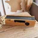 Coffret pour saucisse sèche avec couteau