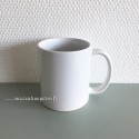 Mug en céramique blanc