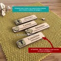 Badge magnétique personnalisé en bois Préparateur / Préparatrice en pharmacie