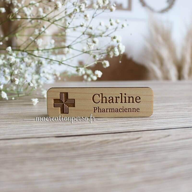 badge pharmacie aimant