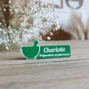 Badge Préparatrice en pharmacie
