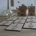 Carte étapes numérotées première année bébé 