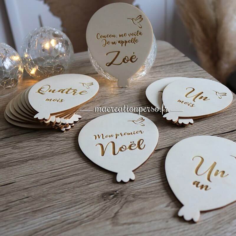 Cartes étapes importantes enfant