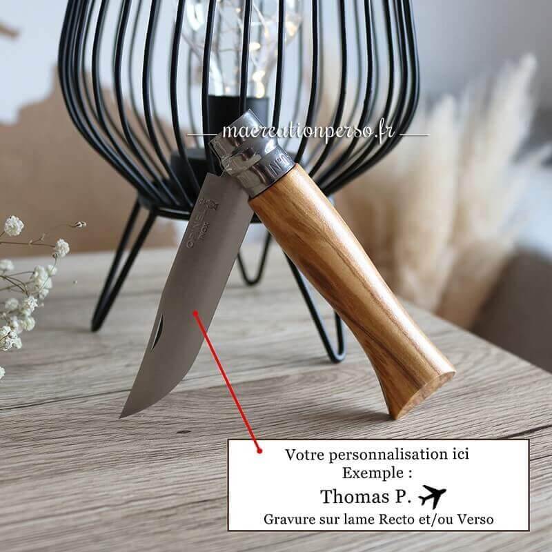 Couteau OPINEL N°9 en olivier